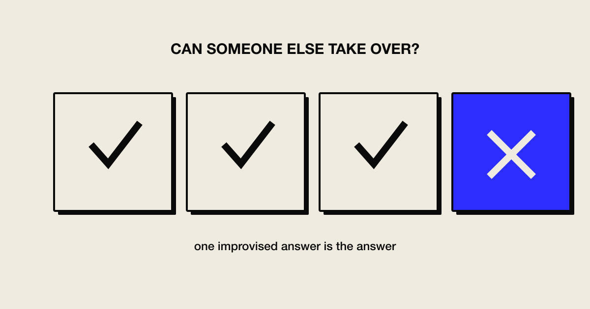Exit-readiness checklist: can another provider take over tomorrow?